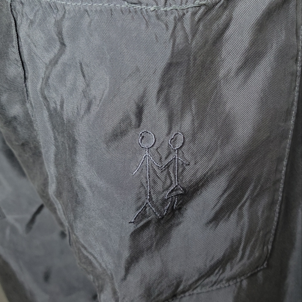 Johnny Was Alice Gray Cargo Jogger Pants Gorpcore Size XS - Picture 10 of 12